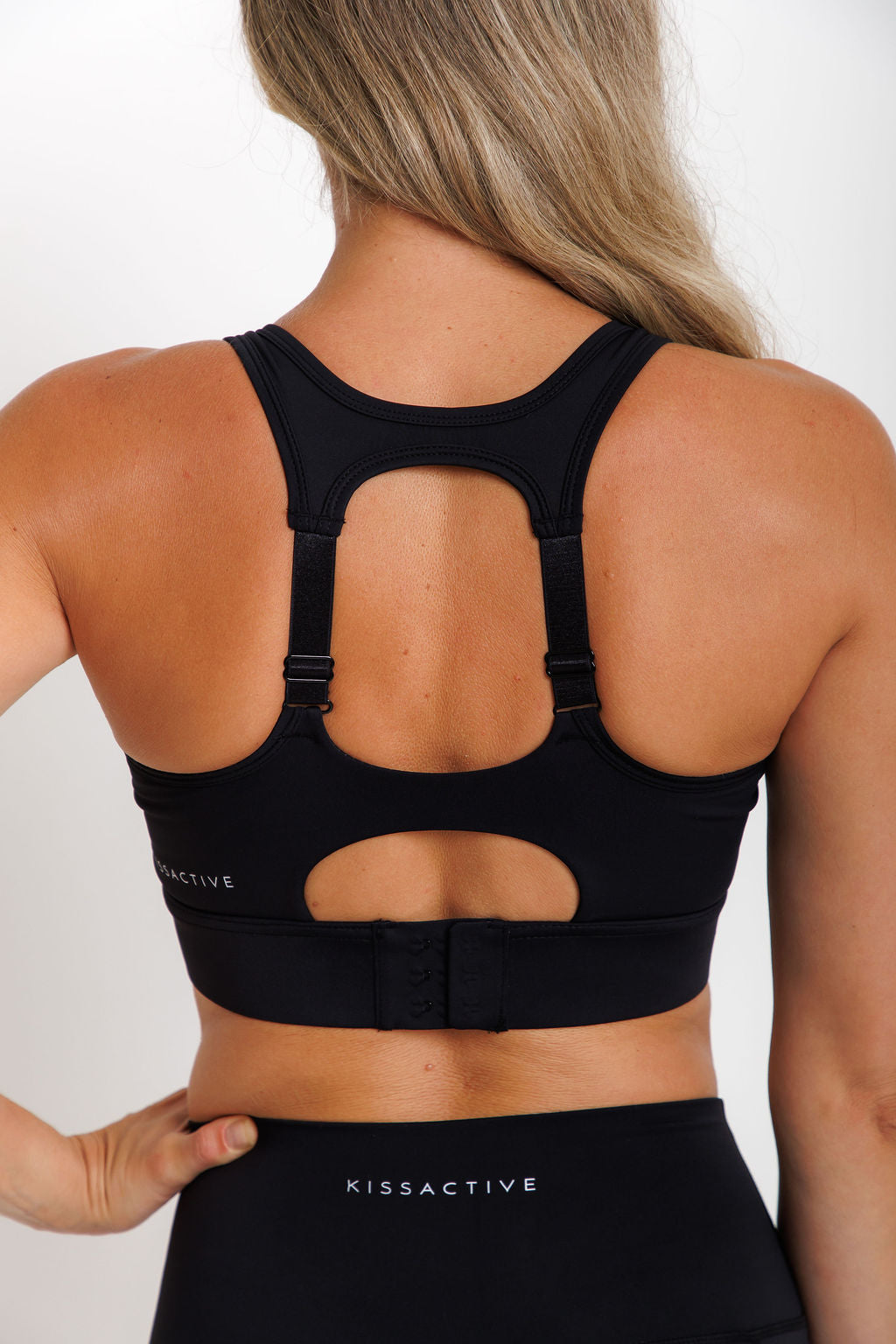 Nursing Sports Bra - "The Ultimate" Maximum Support + Max Coverage - Midnight Black