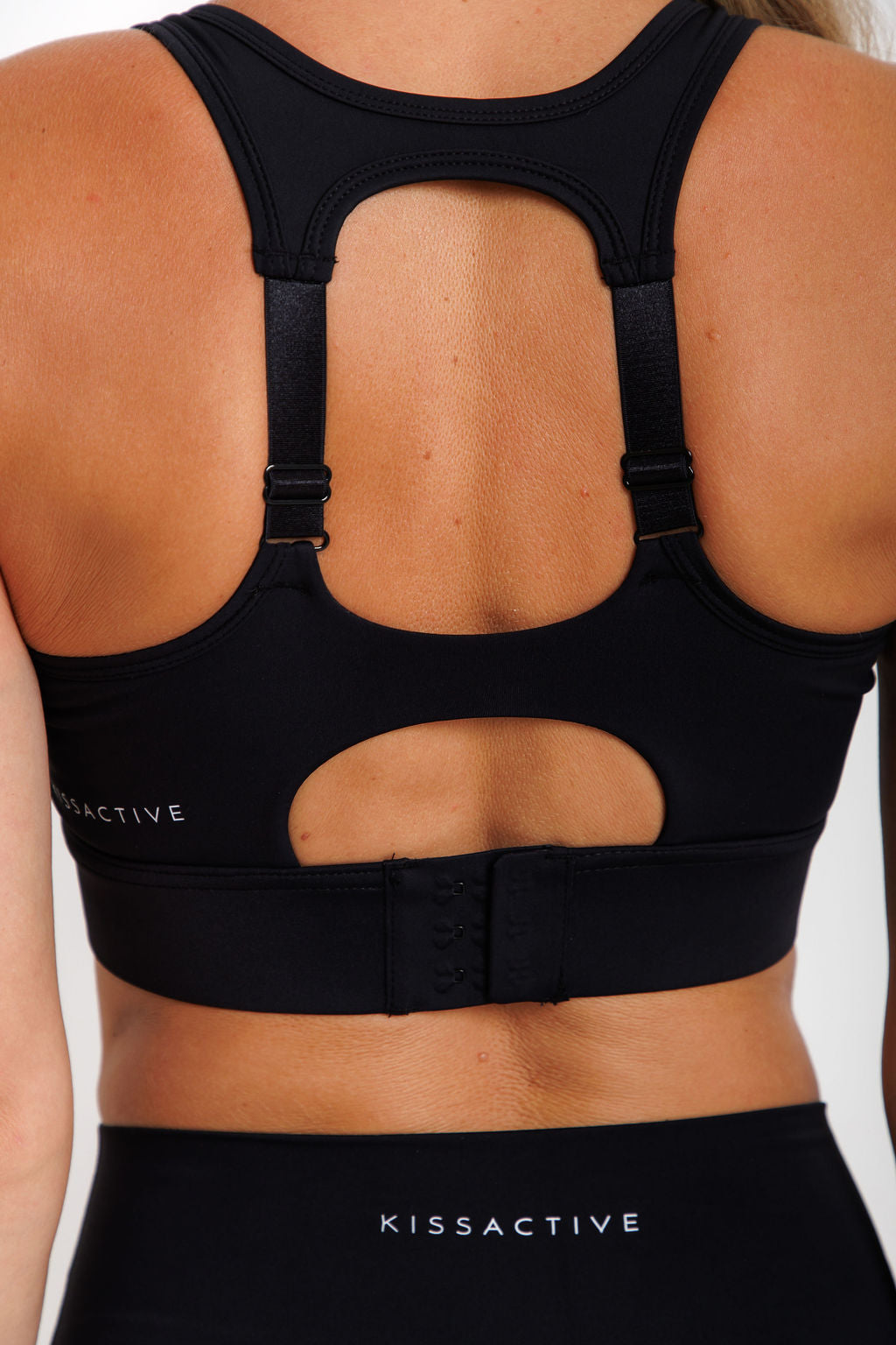 Nursing Sports Bra - "The Ultimate" Maximum Support + Max Coverage - Midnight Black