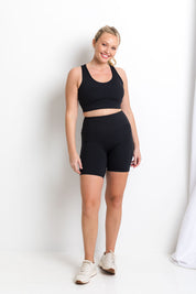 She Moves - Maximum Support Sports Bra - Black