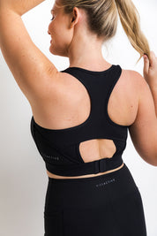 She Moves - Maximum Support Sports Bra - Black