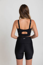 Nursing Sports Bra - Everyday Active + Max Coverage - Black