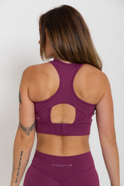Nursing Sports Bra - High Velocity Maximum Support - Grape