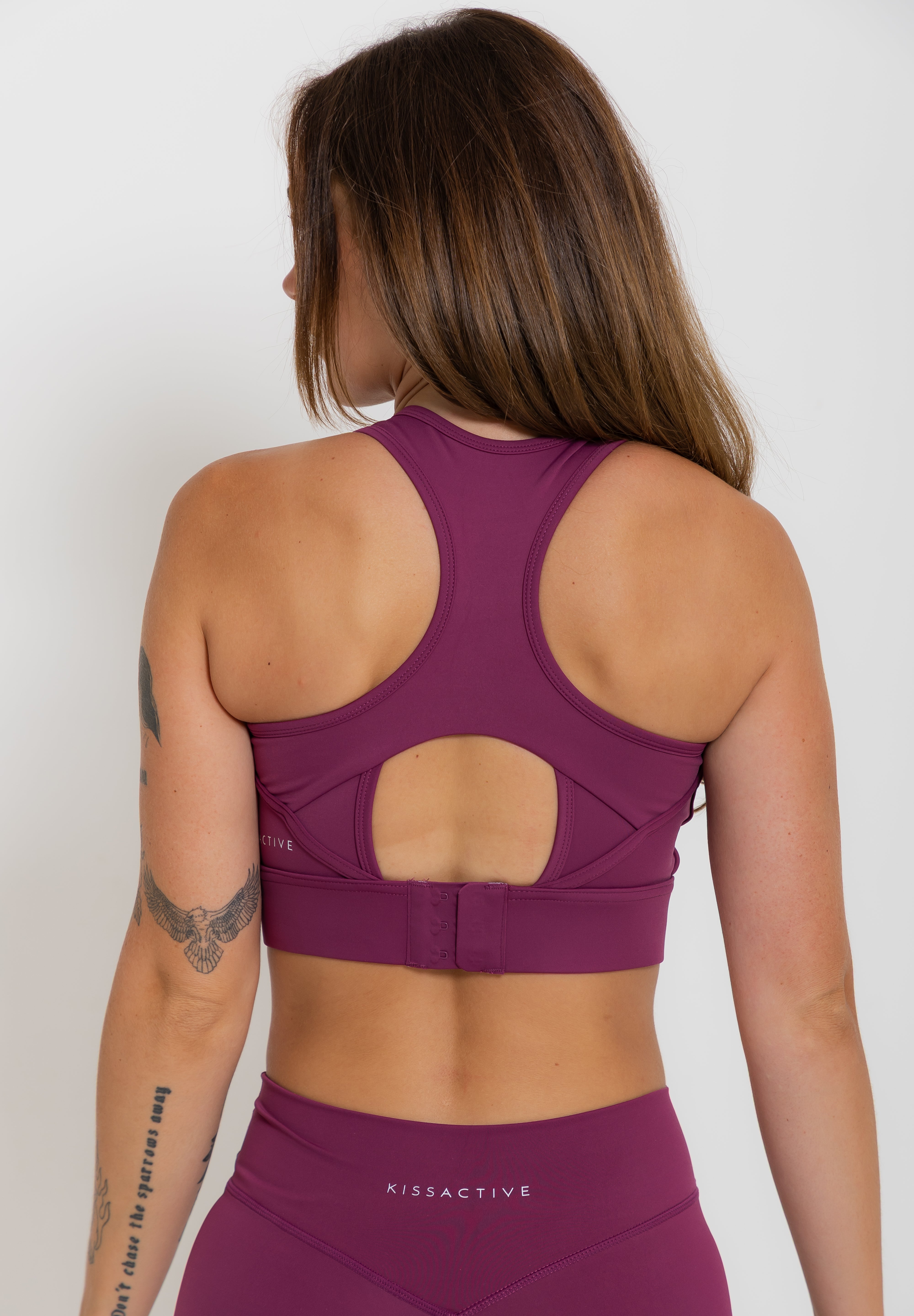 Nursing Sports Bra - High Velocity Maximum Support - Grape