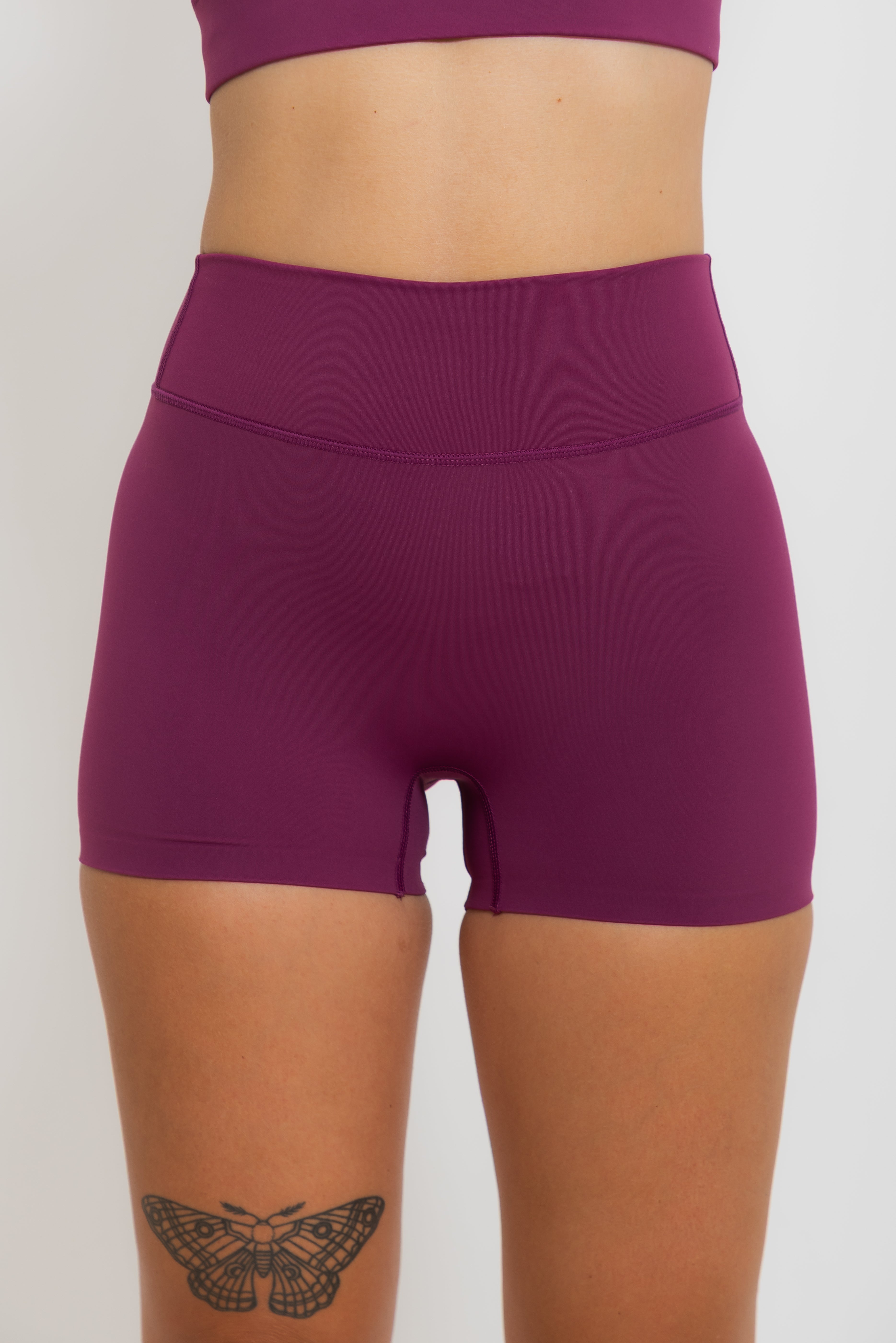 The Sculpt Short - Grape