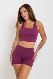 The Sculpt Short - Grape