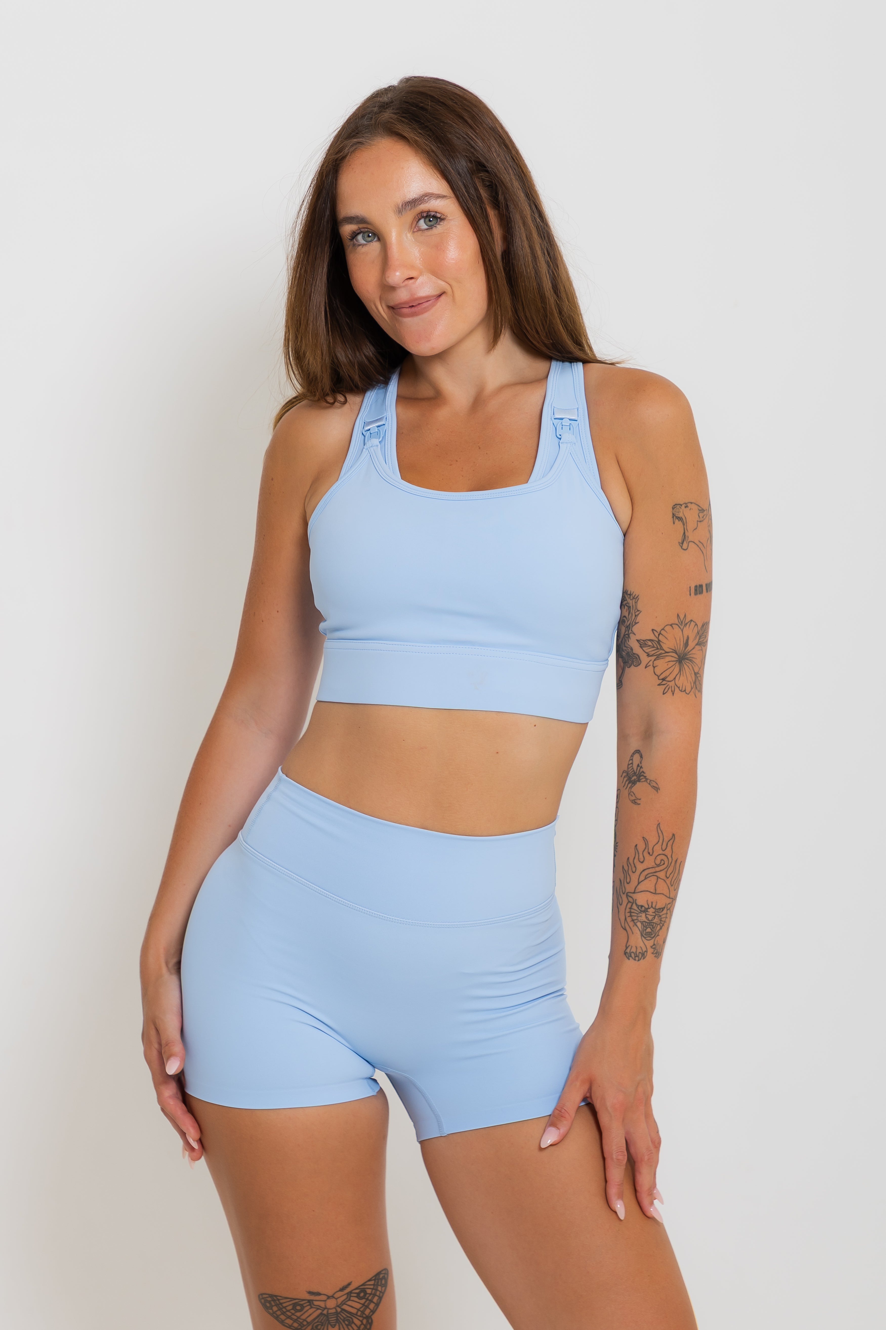 Nursing Sports Bra - "The Ultimate" Maximum Support + Max Coverage - Breeze