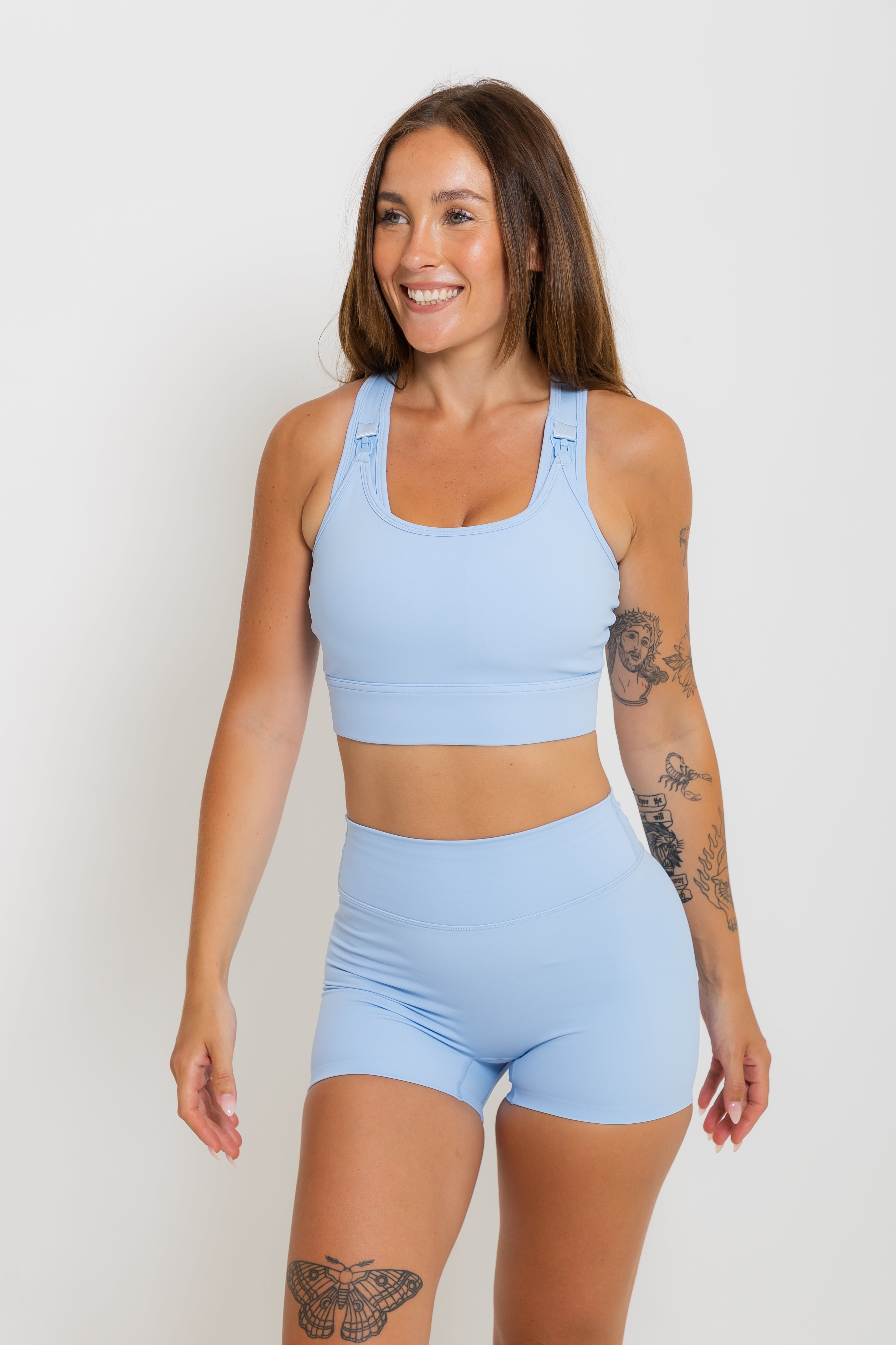 Nursing Sports Bra - High Velocity Maximum Support - Breeze