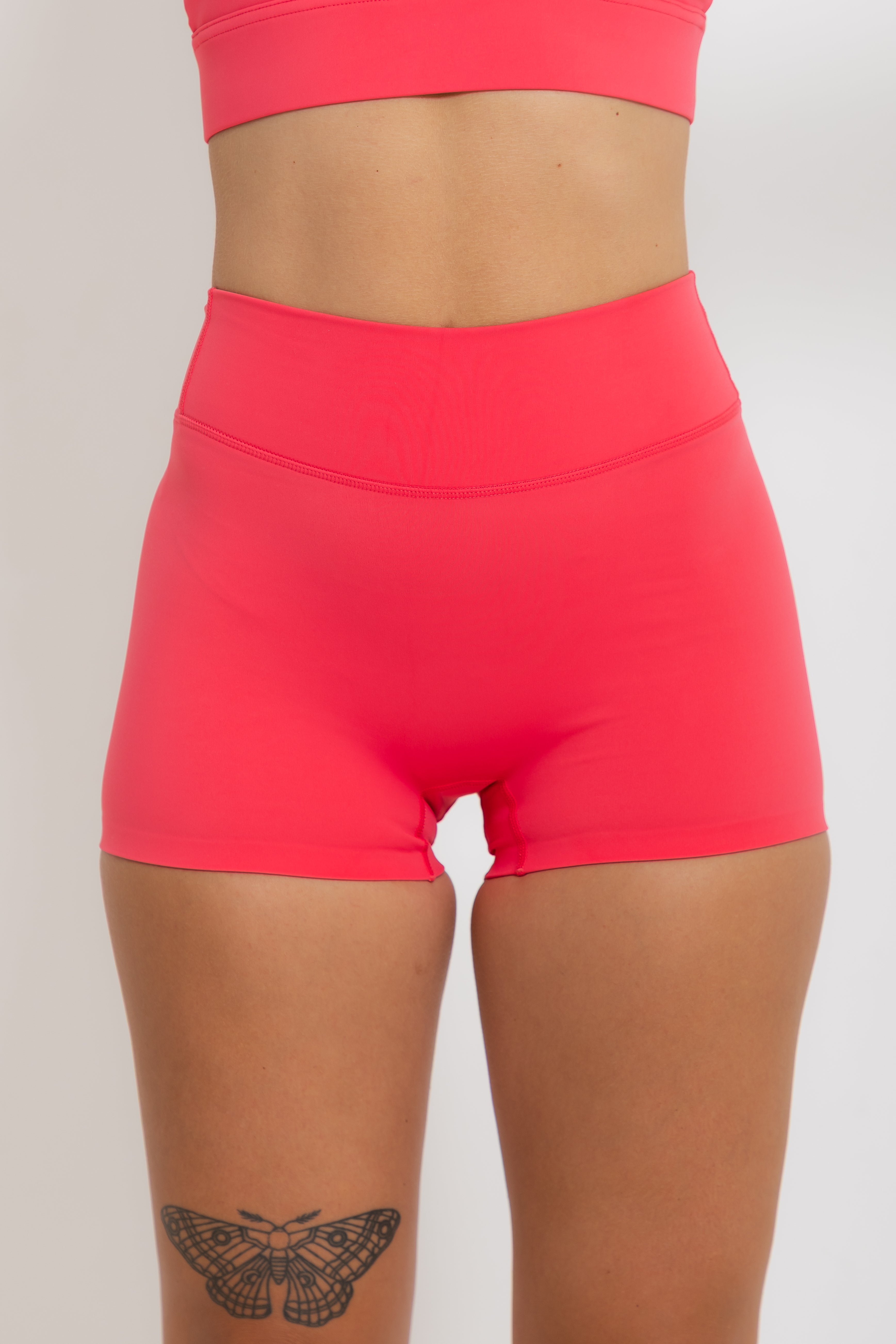 The Sculpt Short - Poppy