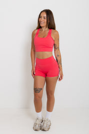 The Sculpt Short - Poppy